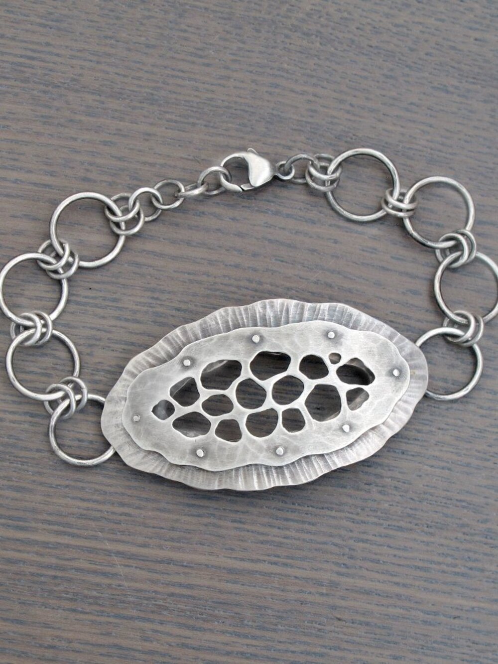 Sterling Silver 925 Bracelet - Handmade